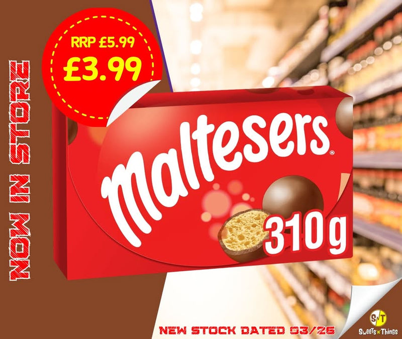 Maltesers 310g for just £3.99 – proper bargain