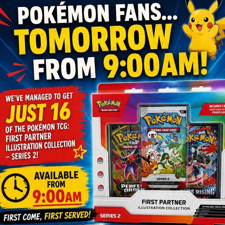 Pokémon TCG First Partner Collection – Series 2 in stock!