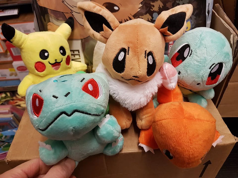 Pokémon soft toys and folders just arrived