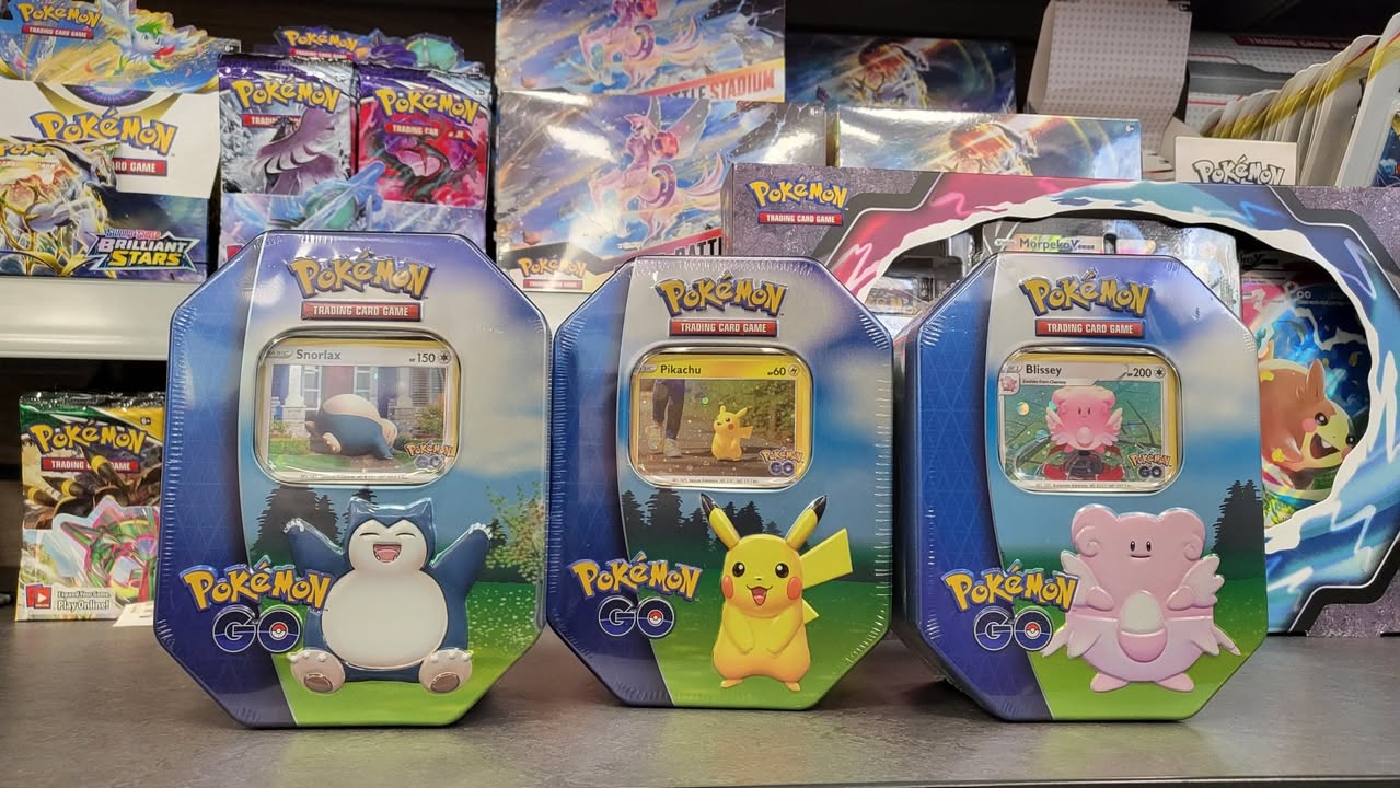 Pokémon GO tins back in stock