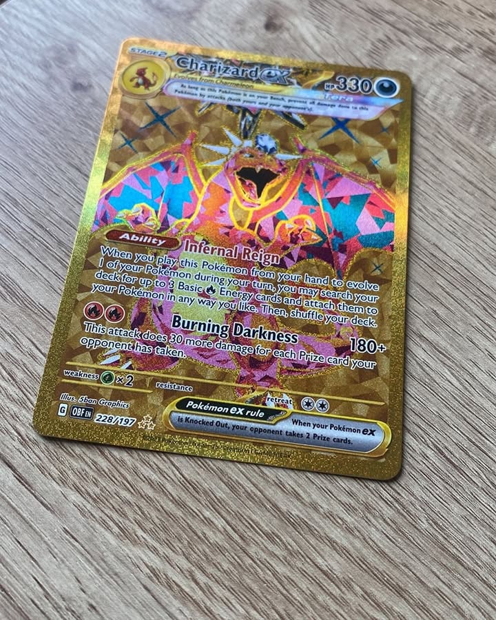 A happy customer with their Pokémon find
