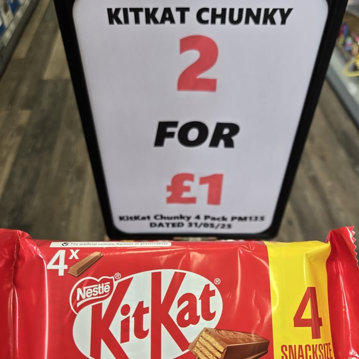 KitKat Chunkies and Roses – sweet deals this week
