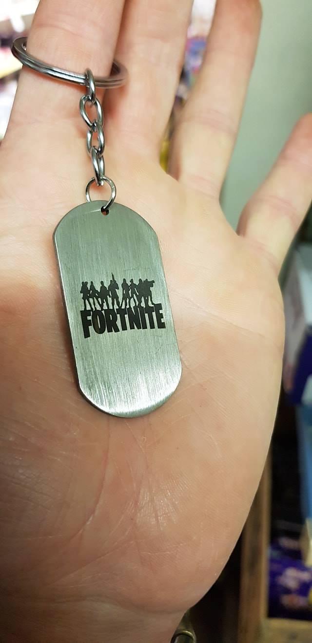 Fortnite keyrings now in stock