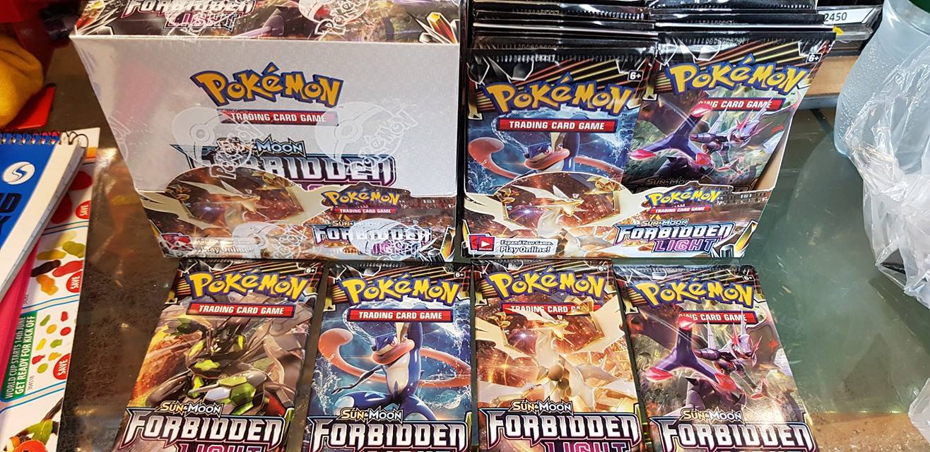 Pokémon Forbidden Light has arrived