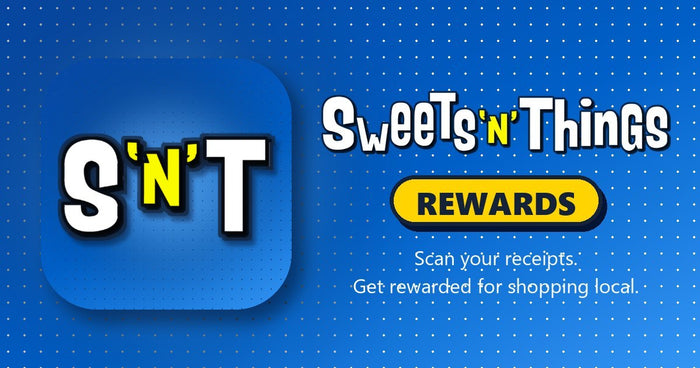 Sweets 'n' Things Rewards: scan your receipts, get rewarded for shopping local