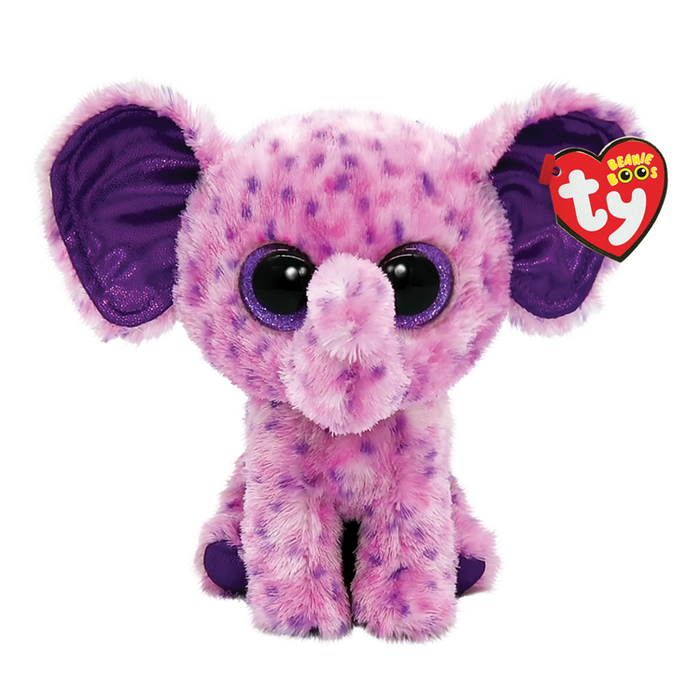 Ty Beanie Boos Regular - Eva the Elephant soft toy