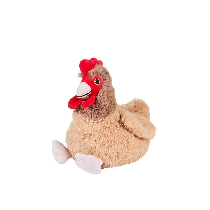 Brown Hen by Warmies® Hug Me, Warm or Cool Plush