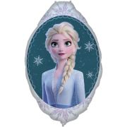Elsa Frozen Supershape Foil Balloon (Optional Helium Inflation)