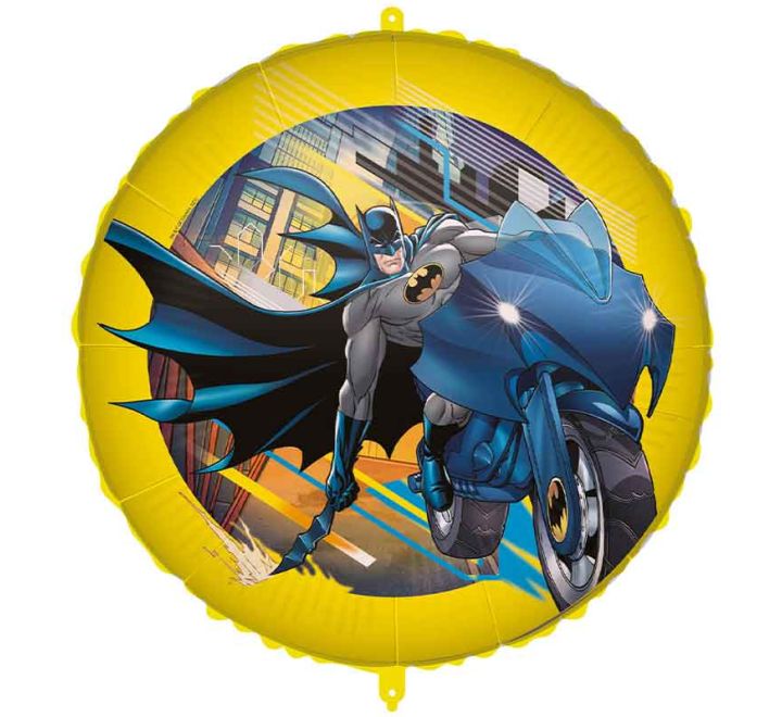 Batman Justice League Balloon - Foil Helium (Optional Helium Inflation)