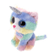 Ty Beanie Boos Regular - Heather the Pastel Cat soft toy - side