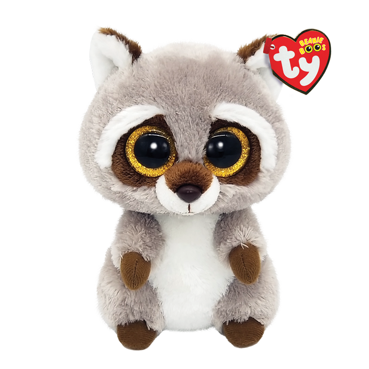 Ty Beanie Boos Regular - Oakie the Raccoon