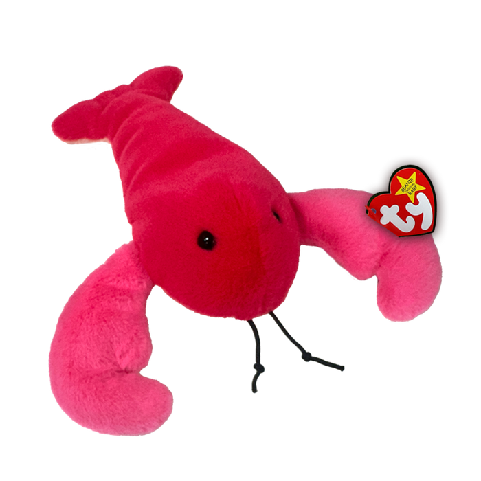 Ty Beanie Babies Regular - Louie the Lobster soft toy