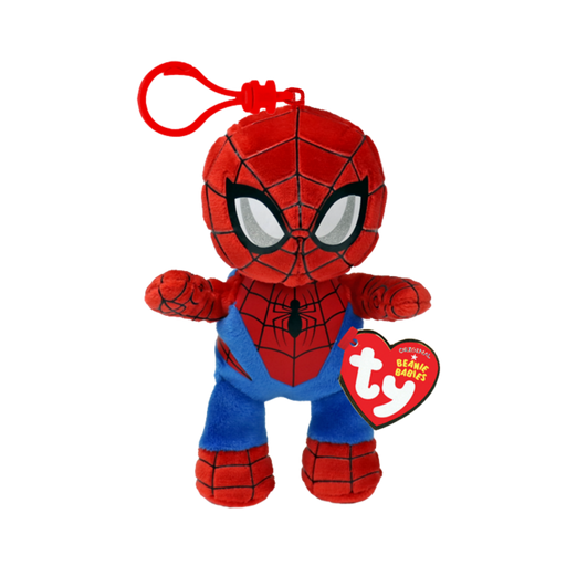 Ty Key Clip - Spider-Man (Marvel) soft toy - front