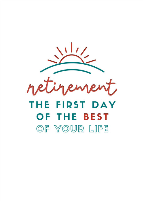 Kindred Age Friendly Vibes Congrats Card for Retirement, Conv Design