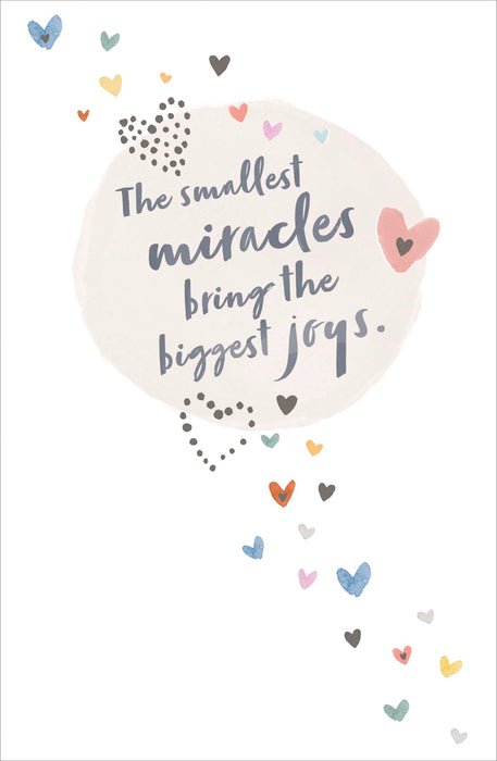 Carlton Birth Card for Congrats, Conv Design