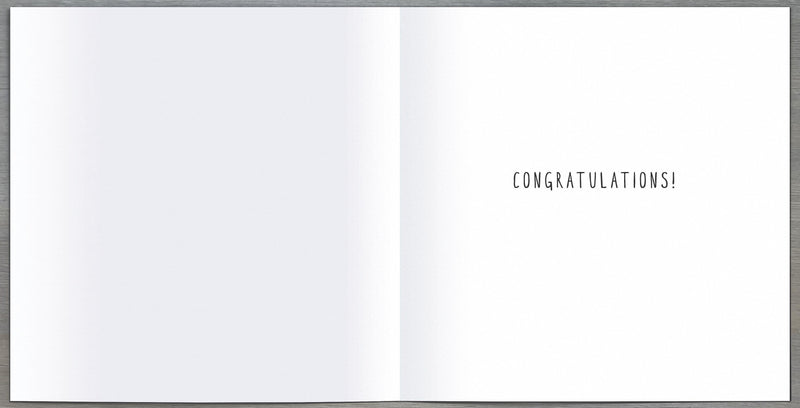 Rainbow Pop | Congratulations Card | Conventional Design | With Envelope