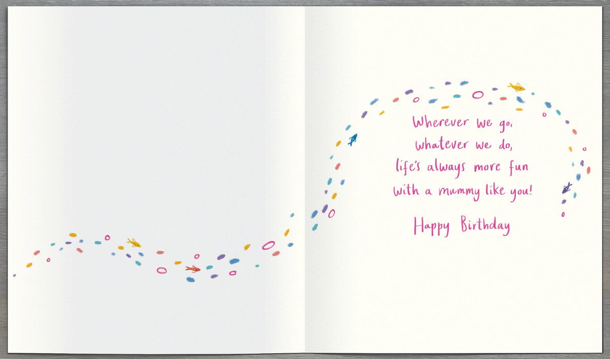 Carlton Birthday Card for Mummy, Juv Design