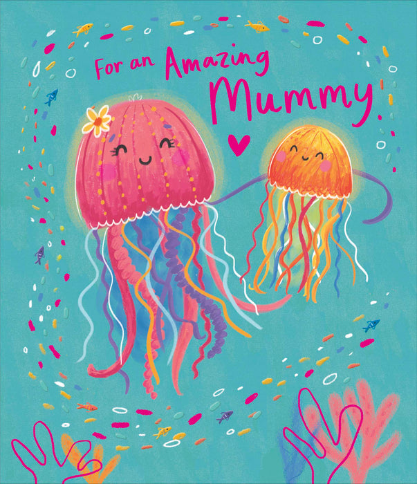Carlton Birthday Card for Mummy, Juv Design