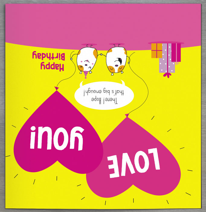 Hanson Birthday Card for Niece, Hum Design