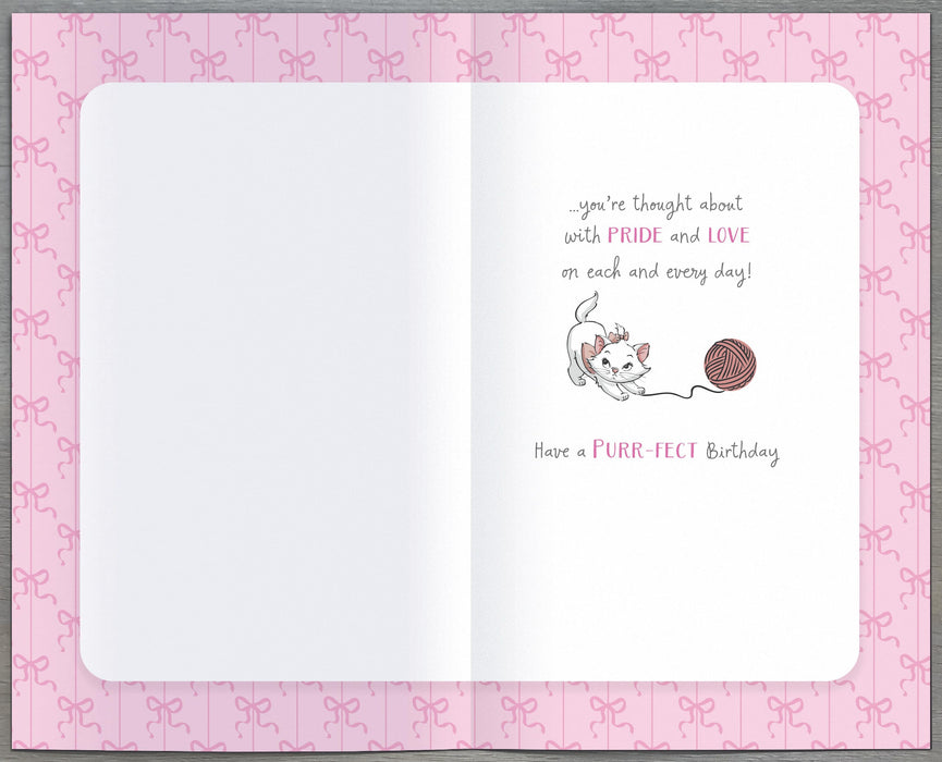 Disney Aristocats Birthday Card for Daughter, Juv Design