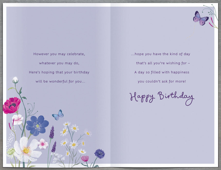 Gibson Birthday Card for Sister, Conv Design