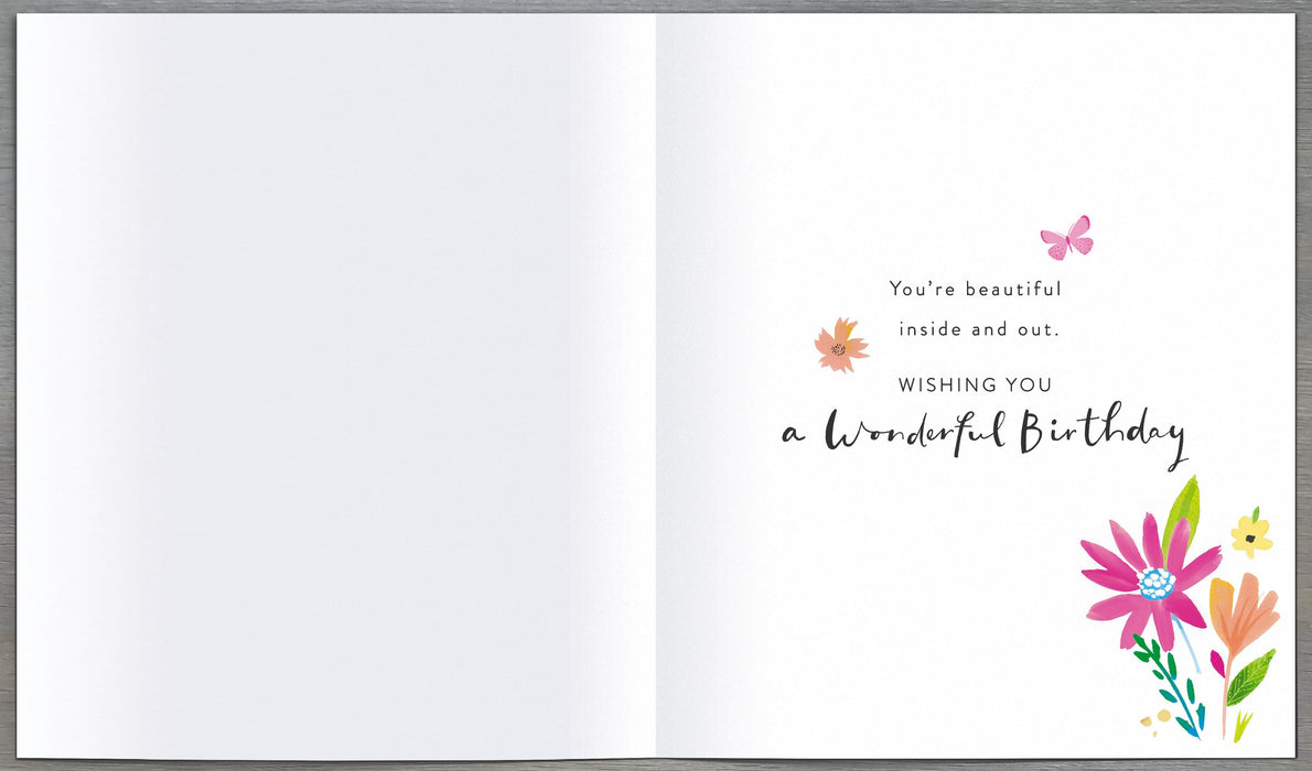 Carlton Birthday Card for Daughter, Conv Design