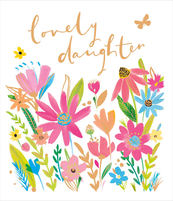 Carlton Birthday Card for Daughter, Conv Design
