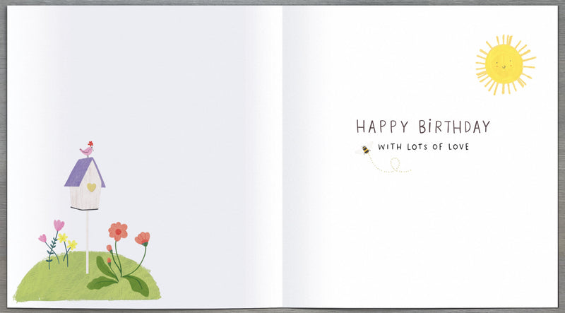 Birthday Nanna Greeting Card Cute Sunshine 103283 - inside