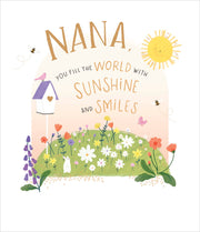 Birthday Nanna Greeting Card Cute Sunshine 103283