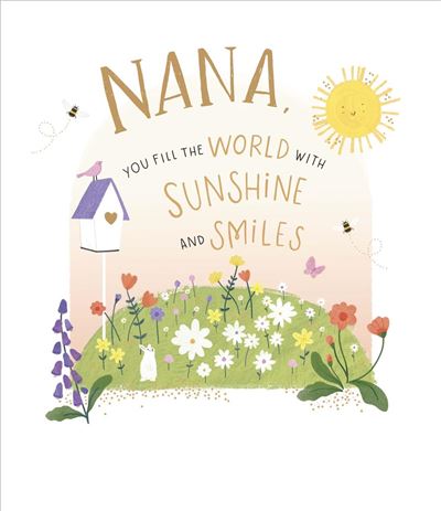 Birthday Nanna Greeting Card Cute Sunshine 103283