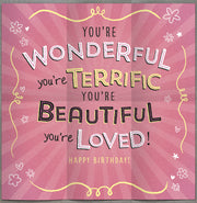 Birthday Card Granddaughter