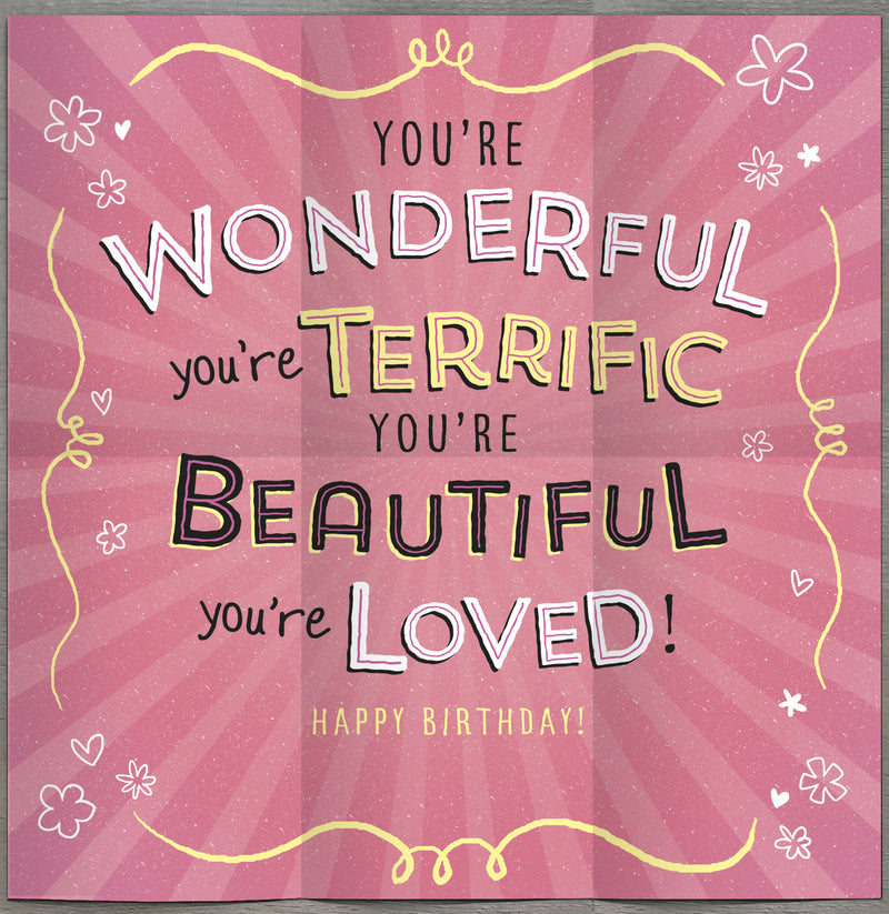 Birthday Card Granddaughter