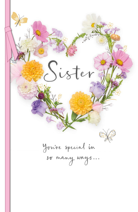 Into | Birthday Card Sister | Happy Birthday Gifts | Her, Girls, Women | With Envelope
