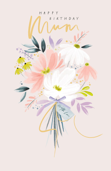 Gibson Birthday Card for Mum, Conv Design