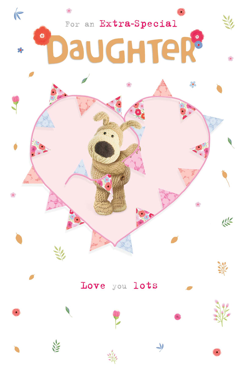 Boofle | Birthday Card Daughter Cute | Happy Birthday Gifts | Her, Girls, Women | With Envelope