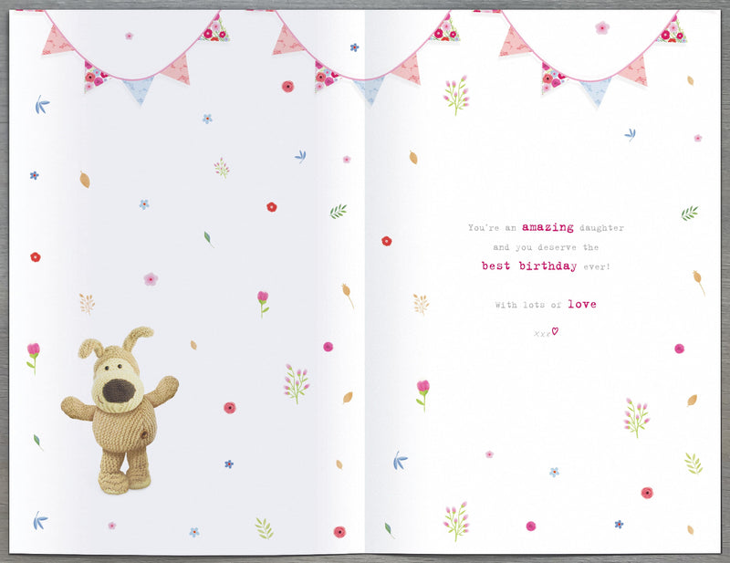 Boofle | Birthday Card Daughter Cute | Happy Birthday Gifts | Her, Girls, Women | With Envelope