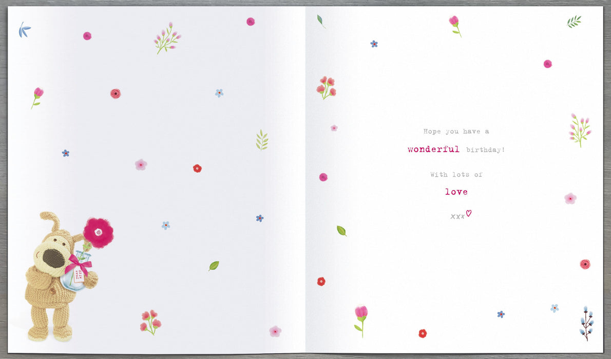 Boofle | Birthday Card Auntie Cute | Happy Birthday Gifts | Her, Girls, Women | With Envelope