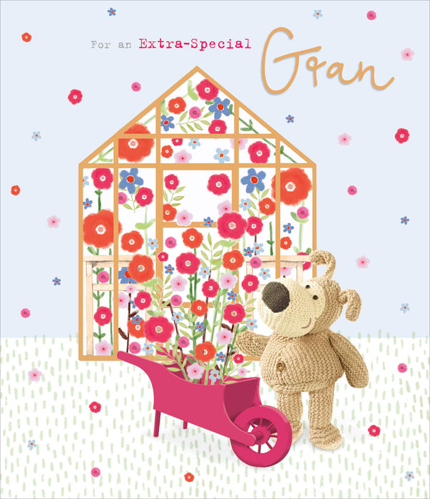 Boofle Birthday Card for Gran, Cute Design