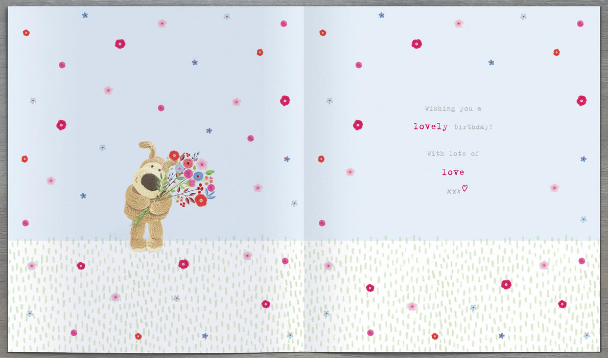 Boofle Birthday Card for Gran, Cute Design