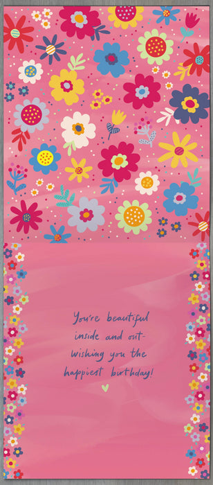 Carlton Birthday Card for Daughter, Cute Design