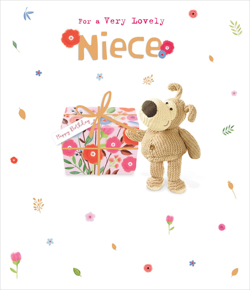 Boofle | Birthday Card Niece Cute | Happy Birthday Gifts | Her, Girls, Women | With Envelope