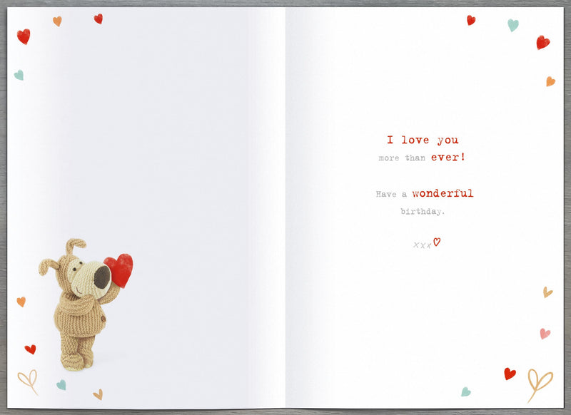 Boofle | Birthday Card One I Love Cute | Happy Birthday Gifts | Her, Girls, Women | With Envelope