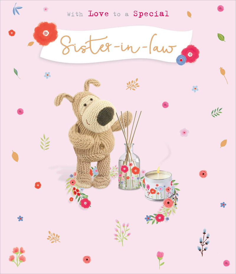 Boofle | Birthday Card Sister In Law Cute | Happy Birthday Gifts | Her, Girls, Women | With Envelope
