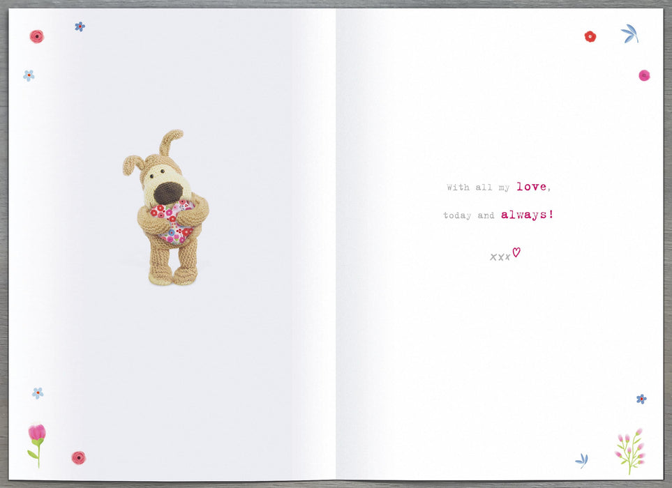 Boofle | Birthday Card Wife Cute | Happy Birthday Gifts | Her, Girls, Women | With Envelope