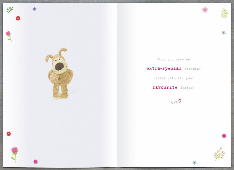 Boofle | Birthday Card Granddaughter Cute | Happy Birthday Gifts | Her, Girls, Women | With Envelope