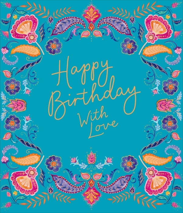Eastern Print Studio Birthday Card for Conv, Conv Design