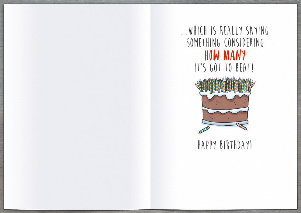 Giggles Birthday Card for Hum, Hum Design