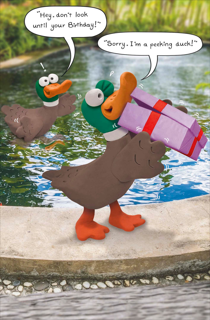 Out of the Ark | Birthday Card | Humorous Design | With Envelope