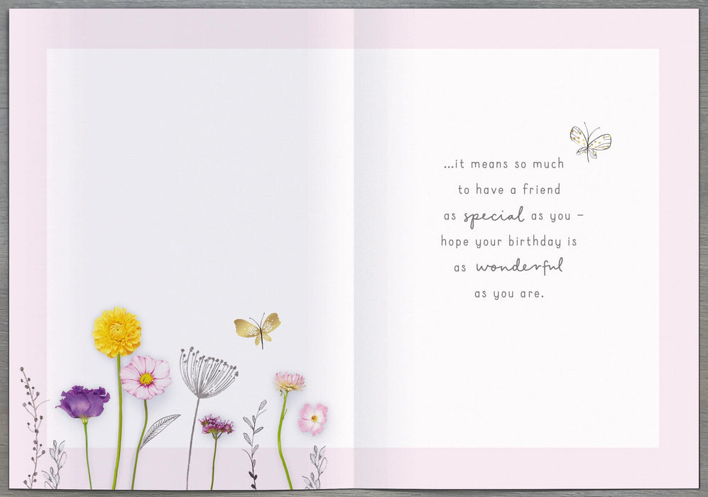 Into the Meadow Open Card for Friend, Conv Design