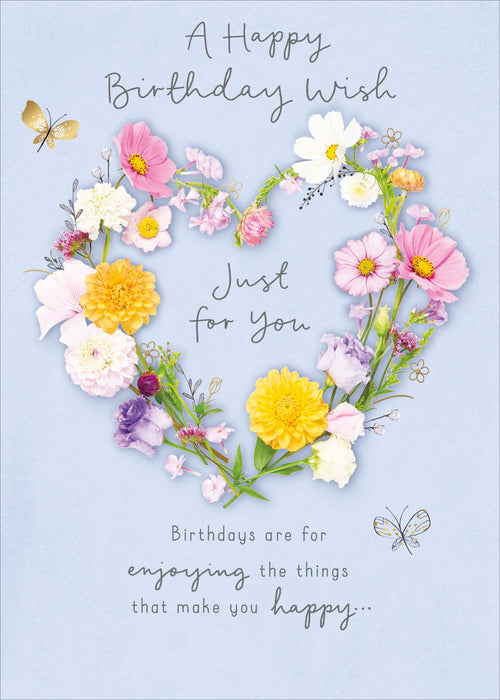 Into the Meadow Birthday Card for Conv, Conv Design